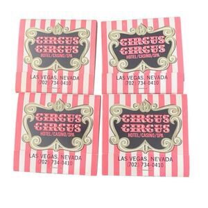 Vintage Matchbook Circus Circus Hotel Casino Spa The Perfect Promotional Matchbo
